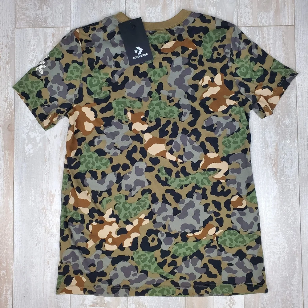 Converse Camo Floral Womens Tee
